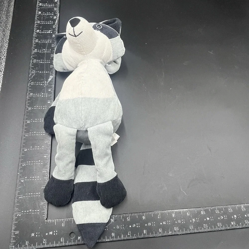 Manhattan Toy Racoon‎ plush Folksy Foresters Corduroy Stuffed Animal